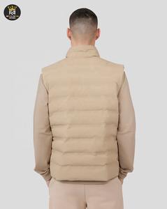 Veste d'hiver Gilet en duvet imperméable et coupe-vent de qualité supérieure avec nouveau design Veste sans manches pour hommes - Product Image 5