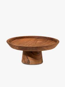 ฐานวางเค้กไม้ทรงกลม คุณภาพพรีเมียม ทนทาน เป็นมิตรกับสิ่งแวดล้อม ทนความร้อน ไม่ติดกระทะ ใช้กับเครื่องล้างจานได้ เหมาะสำหรับใช้ในครัวเรือน - Product Image 5