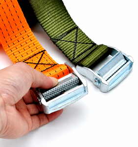 Sangle d'arrimage robuste en polyester avec boucle à came 50 mm 800 kg sans crochet pour transport de marchandises sur camion Fournisseur direct d'usine - Product Image 5