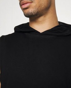 Sudaderas con capucha para hombre Jersey a granel Sudaderas con capucha de gran tamaño Sudaderas con capucha de algodón transpirable para hombres de talla grande Sudadera en blanco - Product Image 3