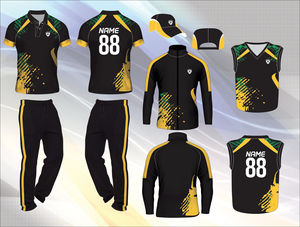 Uniforme de Cricket Powerhawke Hecho en India, Último Diseño 2022, Jersey de Manga Larga con Cuello, Sudadera y Chaqueta de Cricket - Product Image 3