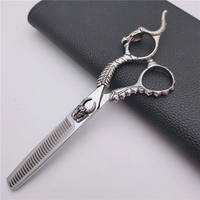 Vente chaude main gauche cisailles ciseaux précision japonais professionnel 440C acier Double barbier coupe pour cheveux ciseaux
