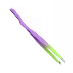 Pinces à épiler pour sourcils très vendues, 3,54 pouces, en acier métallique, pinces à épiler pour le façonnage des sourcils, outils de manucure pour le soin des sourcils - Product Image 2