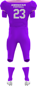 Uniformes de fútbol juvenil de manga corta personalizados, camisetas americanas de Juego superior para uso en equipo, características transpirables de talla grande - Product Image 6