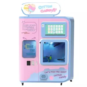 Vending Machine Automatic Cotton Floss Candy Machine Factory Intelligent Smart Candy Vending Machine