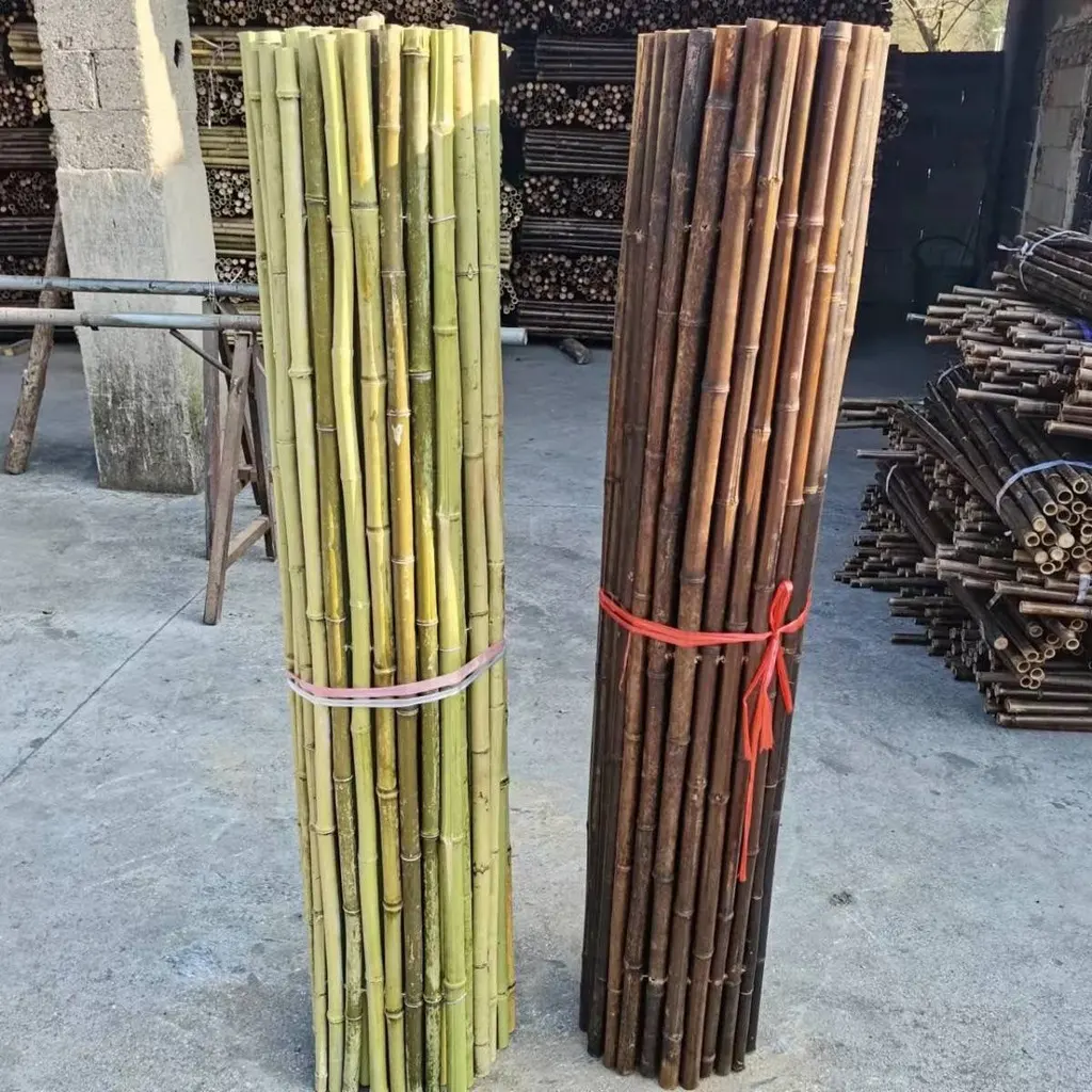 Grosir Vietnam bambu tiang-100% bambu alami tiang/tongkat/saham/ramah lingkungan