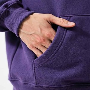 Sweat à capuche unisexe surdimensionné en molleton 100 % coton anti-rétrécissement, coupe classique, avec impression personnalisée et broderie, téléchargé par Dress Sports - Product Image 4