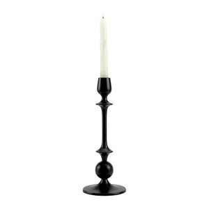Decorative Metal Candle Holder With Curved Stand Ideal For Modern Living Room And <b>Bedroom</b> Decoration Purpose - Product Image 3