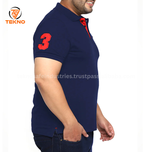 Las mejores camisetas Polo de algodón de alta calidad de talla grande para hombre, camisetas Polo bordadas personalizadas con estilo, servicio OEM - Product Image 5