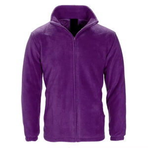 Veste d'hiver en polaire brodée doublée de laine pour femmes, 100% polyester, respirante, pour l'extérieur - Product Image 1