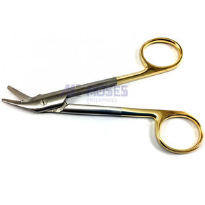 Tijeras de corte de alambre de acero inoxidable sólido Manual de gran oferta, uso de laboratorio médico quirúrgico Dental, cizalla reutilizable - Product Image 1