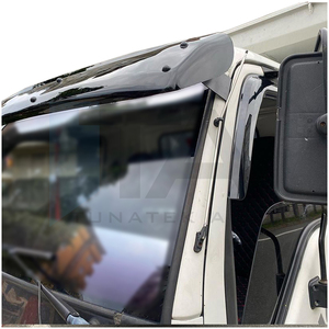 Parasol de Plástico ABS para Camioneta NPR 1998-2006, Protector de Parabrisas de Alta Calidad, Acabado Negro Duradero - Product Image 6