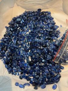 Cuarzo Azul Natural de 3-6 Quilates, Piedras Preciosas Sueltas Facetadas con Formas Mixtas para la Fabricación de Joyas - Product Image 3