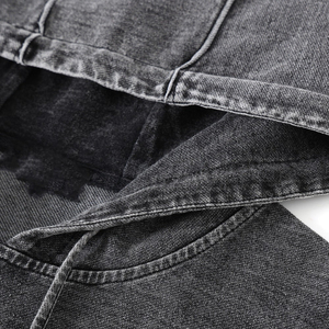 Sweat-shirt Alpha Denim Chenille XS à capuche avec poche kangourou, sport d'hiver, imprimé, délavé à l'acide, 3D - Product Image 4