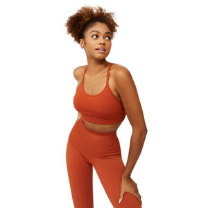 Sujetador deportivo sencillo para mujer, sin costuras, acolchado, gimnasio, Yoga, correr, entrenamiento, Fitness, ecológico, secado rápido, a prueba de golpes - Product Image 1