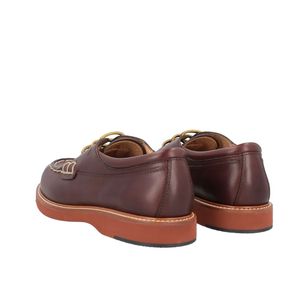 Scarpe eleganti stringate da uomo Tod's in pelle di vitello marrone, taglia 6, mocassini morbidi da ufficio con soletta in vera pelle, stile Monk Strap - Product Image 3