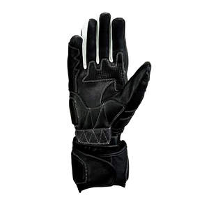 Best Quality Custom Made Full Finger Motorbike Leather <b>Gloves</b> with Custom Logo Wholesale Price for Motorbike Ride - Product Image 3
