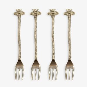 Premium Handmade Brass <b>Cutlery</b> Set Sustainable Eco-friendly Modern Luxury Design Gold Handles for Wedding Dining Presentation - Product Image 4