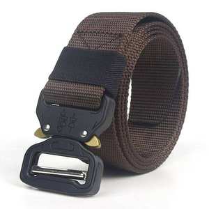 Cinturón de instructor de nailon duradero, soporte transpirable, ajuste ajustable, hebilla de grado de paracaídas, correas fuertes, ropa informal, cinturón táctico - Product Image 3