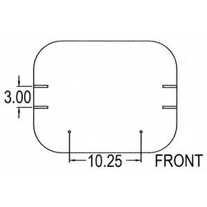 3 Piece Tractor <b>Seat</b> <b>Cushion</b> Set for International - Product Image 3