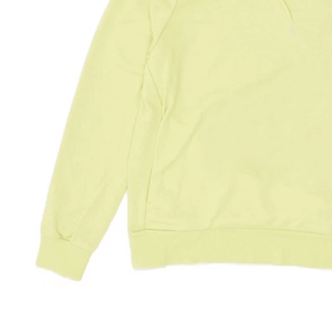 Sudadera con capucha amarilla holgada para mujer, jersey de lana de algodón transpirable, ropa de calle con capucha para mujer - Product Image 5