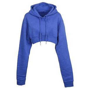 Nouvelle mode sweat à capuche pour femme sweat court haut manteau Sport pull hauts à capuche femme automne hiver vêtements haut court à capuche 2026 - Product Image 1