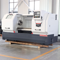 Tour CNC à banc horizontal multifonction CK6160 CK6163 JORSEN pour le traitement des métaux, avec mandrin à 3 mors et contre-plateau conique MT5