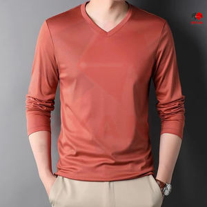 T-shirt confortable personnalisable de polyester du coton 180GSM 100% vêtements de travail de coton pour le logo d'affaires - Product Image 2