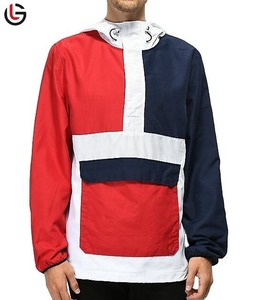 Chaquetas Impermeables con Cremallera y Logotipo Personalizado, Chaquetas Cortavientos con Capucha para Hombre, para Deportes al Aire Libre, Correr, Invierno, Cuello Alto - Product Image 1