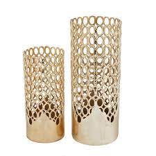Luxury Metal Flower Vase Set of 2 for Home Hotel & <b>Party</b> <b>Gold</b> Color Metal Tabletop Flower <b>Decorative</b> Vase Home <b>Decor</b> Accessories - Product Image 6