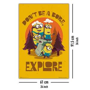 โปสเตอร์ติดผนังมินเนี่ยน 2 ตามล่ามินิบอส - Product Image 5