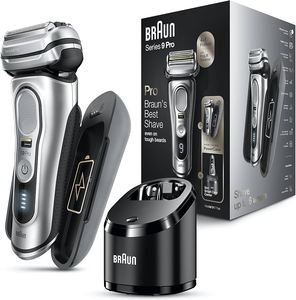 Braun Series 9 Pro 9419s Afeitadora eléctrica para hombres Afeitado en seco y húmedo con 4 + 1 ProLift Trimmer Kit de regalo de vacaciones - Product Image 4