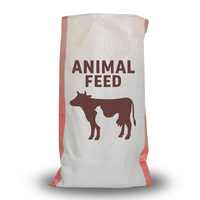 Sacs tissés en polypropylène conçus sur mesure 25kg 50kg 100kg pp sac pour l'emballage de farine de riz maïs grain maïs engrais fourrage