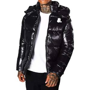 Chaqueta de Invierno Acolchada Ligera Personalizada al por Mayor, Chaqueta de Alta Calidad con Cuello Alto para Hombre, Estilo Moderno, Talla para Adultos - Product Image 1