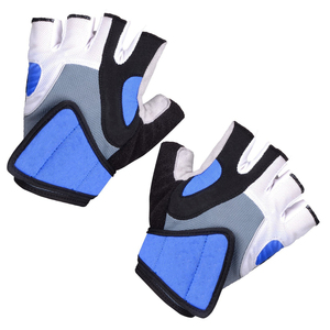 Gant de cyclisme d'hiver pour vélos de montagne en polyester, tissu extensible et respirant, cuir synthétique, rembourrage en caoutchouc. - Product Image 3