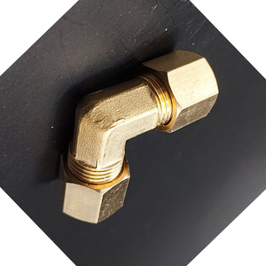 Áp lực cao Nén Công Đoàn đồng thau bspt khuỷu tay phụ kiện đường ống mạ xử lý bề mặt cường độ cao cho tối đa khác nhau - Product Image 2