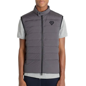 Chaleco acolchado personalizado de alta calidad para hombre, cálido, de calle, suave, de poliéster, MATERIAL PERSONALIZADO, ropa de calle, chaqueta sin mangas - Product Image 1