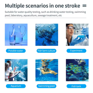AZ86021 <span class=keywords><strong>Instrument</strong></span> de test PH <span class=keywords><strong>EC</strong></span> TDS SALT D.O Combo Testeur d'eau - Product Image 2