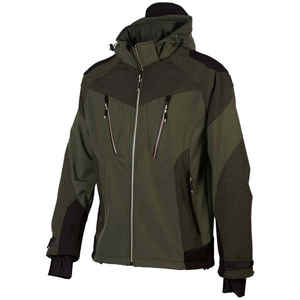 Veste Softshell de Chasse en Toile d'Extérieur, Col Montant Zippé, Respirante, Séchage Rapide, Imperméable, Souple, Unisexe, Imprimable Personnalisable - Product Image 4