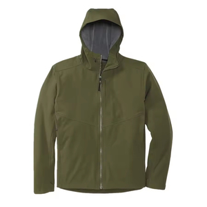 Wholesale Breathable Unisex <b>Lightweight</b> Canvas Softshell Jacket Plus+ <b>Parka</b> Waterproof Windproof Eco-Friendly Stand Front - Product Image 6