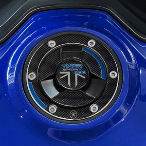 Adesivo Protettivo 3D per Tappo Serbatoio per Triumph Tiger 800 Sport 2025, Uso Decorativo Compatibile con il Modello 2025 - Product Image 1