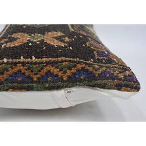 Bohemian Cổ Điển 12x24 Inch Len Kantha Gối Nâu Chắp Vá Thêu Dệt Đệm Cho Bộ Đồ Giường Trang Trí Nhà Sàn Sử Dụng - Product Image 5