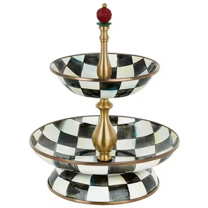 Soporte de pastel de metal hecho a mano de alta calidad para decoración de mesa de cumpleaños disponible a precio económico por Decor IMPEX - Product Image 5