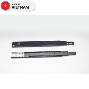 Aodeli Armoire à tiroirs de cuisine moderne Vietnam zingué noir pleine extension glissières boule d'acier lisse énorme pour salle à manger - Product Image 1