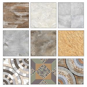 กระเบื้องปูพื้นเซรามิกแบบด้าน ขนาด 300x300 มม. สำหรับใช้งานภายนอกอาคาร ห้องนั่งเล่น ห้องนอน โรงแรม วิลล่า อพาร์ตเมนต์ - Product Image 4