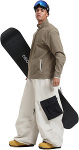 Femmes hommes Baggy neige pantalon Cargo Snowboard pantalon Ski Super lâche Sport extérieur isolation étanche - Product Image 6
