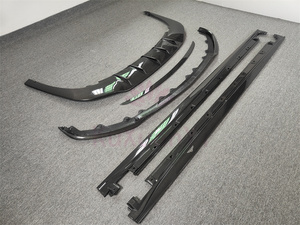 W12 Bodykit serat karbon gaya edisi terbatas untuk Bentley Flying Spur 2022 terbaru rok samping depan belakang <span class=keywords><strong>Diffuser</strong></span> kit tubuh - Product Image 3