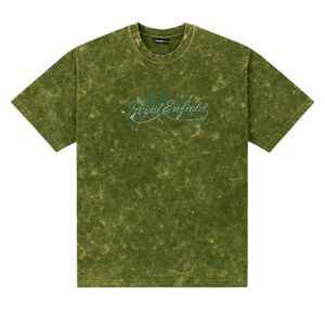 <b>Green</b> Loose Fit Washed 100% Cotton <b>Men's</b> <b>T</b>-<b>Shirts</b> Vintage Style Casual Streetwear Soft Breathable Daily Urban Wear - Product Image 2