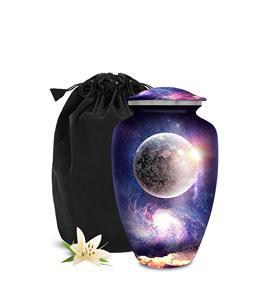 โกศเพลิงศพกาแล็กซี่สีน้ําเงินสําหรับเถ้ามนุษย์ผู้ใหญ่ชายและหญิง - โกศฝังศพสําหรับเถ้ามนุษย์ผู้ใหญ่ - เกียรติยศคนที่คุณรัก - Product Image 6