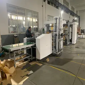 High Speed Express Bag Pre Opening And Continuous Rolling Machine With 1 Line For Bag Making And Printing